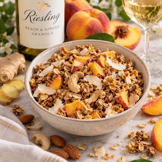 Riesling Peach & Ginger Granola (12 oz)