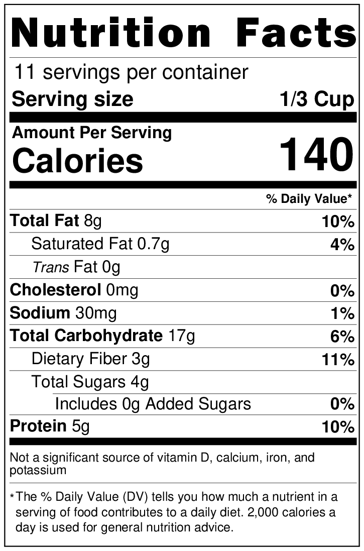 Dark Chocolate Hazelnut Crunch Granola - 12 oz